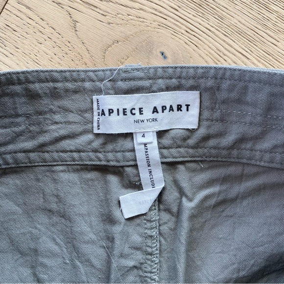 Apiece Apart Light Grey Baggy Pants - Picture 5 of 7